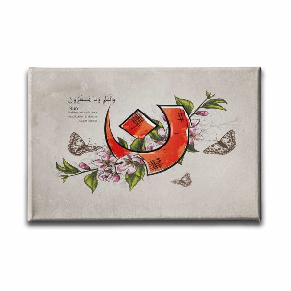 9584_1 Nun Kalem Suresi Hat Tablo