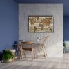 9639_5 Eski Harita Canvas Tablo