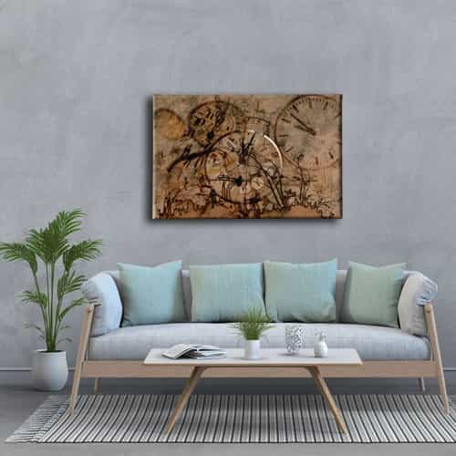 Dunya Haritasi Canvas Tablo