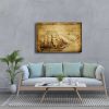 9642_3 Eski Dunya Haritasi Canvas Tablo