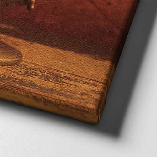 9643_6 Kure Harita Canvas Tablo