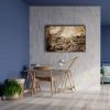 Nostaljilk Harita Canvas Tablo