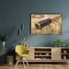 9667_2 Durbun Ve Harita Canvas Tablo