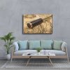 9667_3 Durbun Ve Harita Canvas Tablo