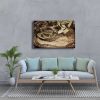 9672_3 Eski Harita Canvas Tablo
