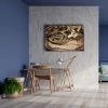 9672_5 Eski Harita Canvas Tablo