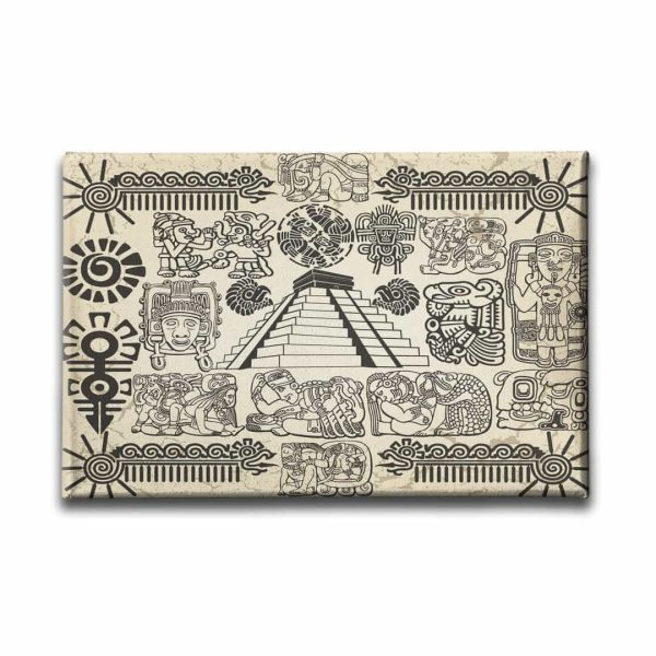 Misir Figurleri  Canvas Tablo