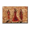 Afrikali Kadinlar  Canvas Tablo
