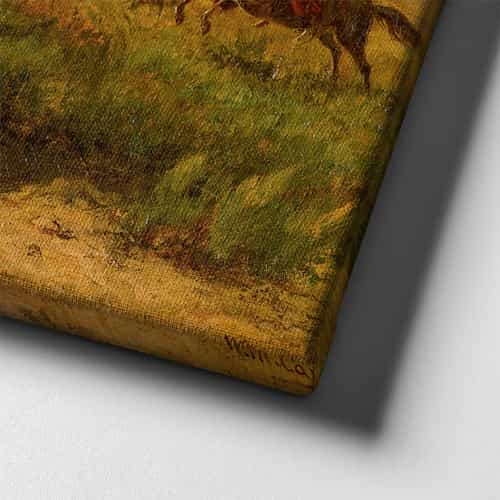 Savasci Kizilderili  Canvas Tablo