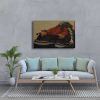 Kizilderili Erkek Portresi  Canvas Tablo