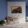 Kizilderili Erkek Portresi  Canvas Tablo
