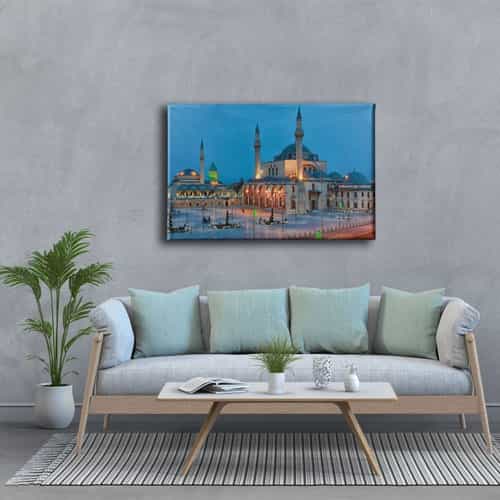9718_3 Mevlana Turbesi Ve Sultan Selim Cami Tablo