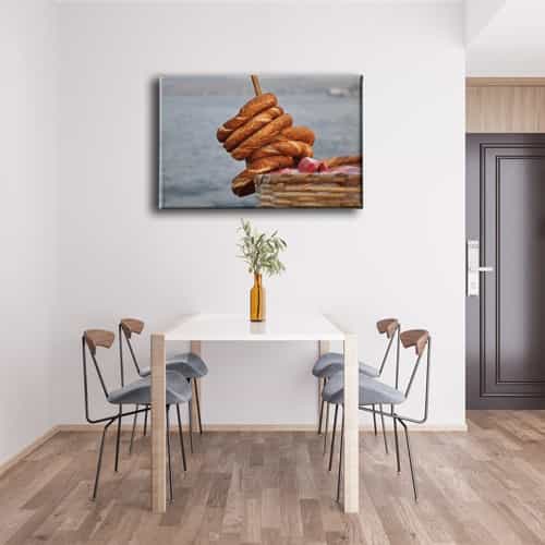 9751_2 Simit Kanvas Tablo