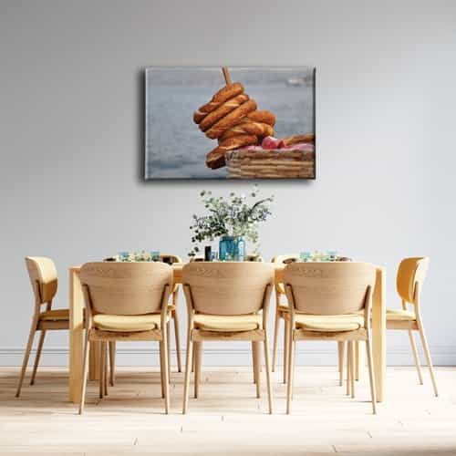 9751_4 Simit Kanvas Tablo