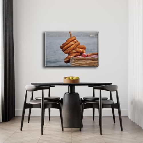 9751_5 Simit Kanvas Tablo