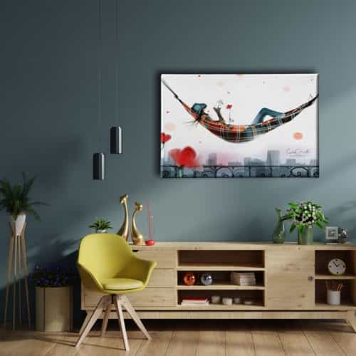 9758_2 Karanligin Sesleri Canvas Tablo