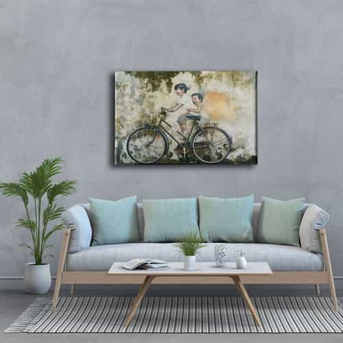 9763_3 Kardeslik Canvas Tablo