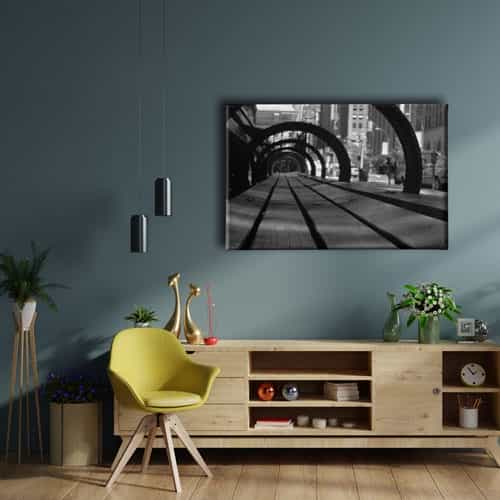 Bank  Canvas Tablo