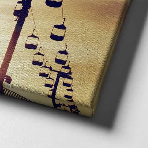 9766_6 Teleferik Canvas Tablo