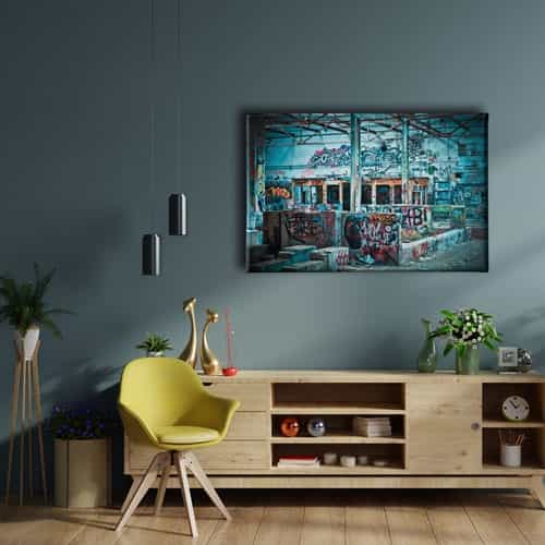 9767_2 Graffiti Canvas Tablo