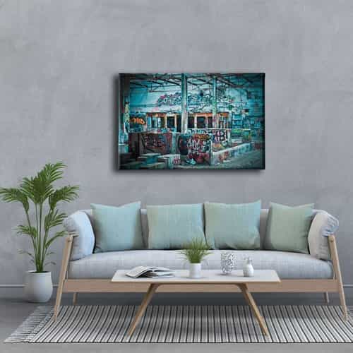 9767_3 Graffiti Canvas Tablo
