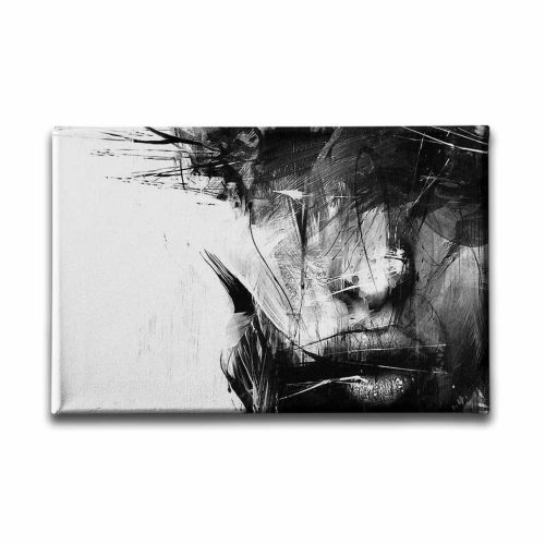 9771_1 Siyah Beyaz Canvas Tablo