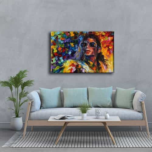 9773_3 Michael Jackson Canvas Tablo