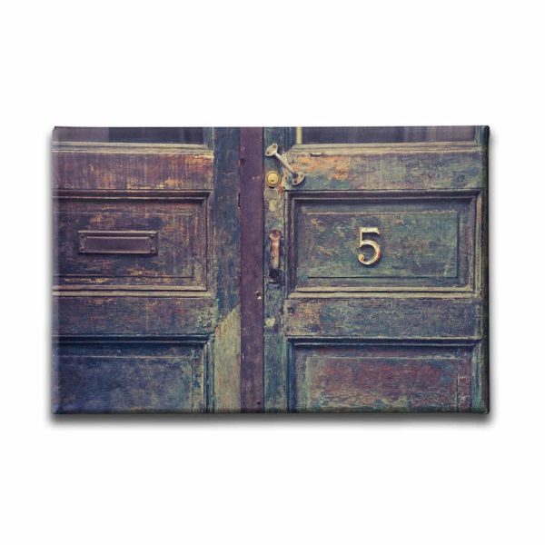 9775_1 Eskitme Kapi Canvas Tablo