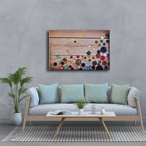 Dugmeler  Canvas Tablo