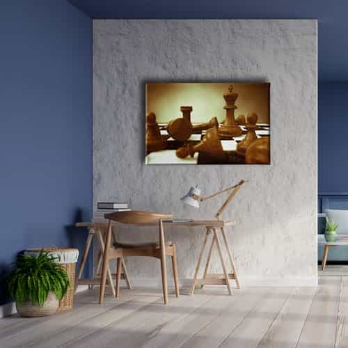 Satranc  Canvas Tablo