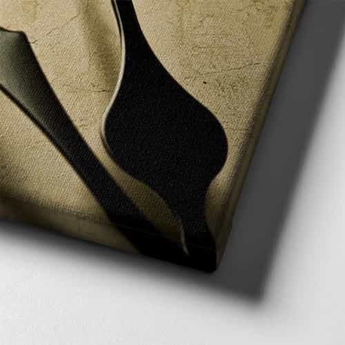 9782_6 Saat Canvas Tablo