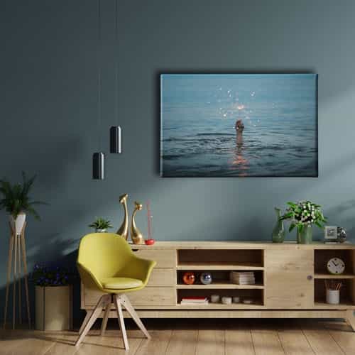Denizde Isik  Canvas Tablo