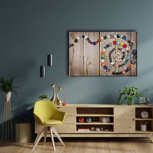 Dugme Cumbusu  Canvas Tablo