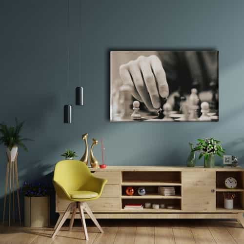 Satranc  Canvas Tablo