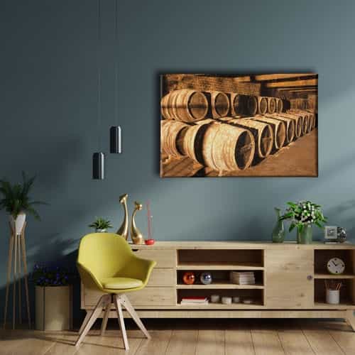 Eski Variller  Canvas Tablo