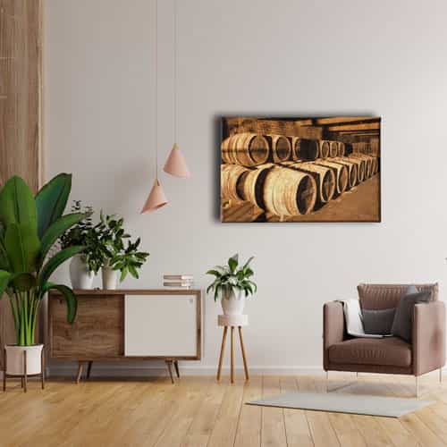 Eski Variller  Canvas Tablo