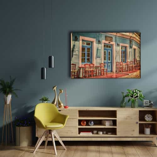 Cay Ocagi Canvas Tablo