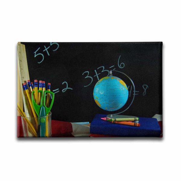 9798_1 Okul Canvas Tablo