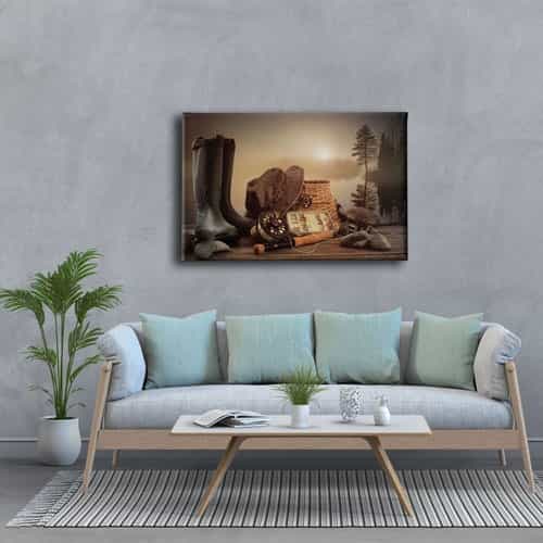 Balikcilik   Canvas Tablo