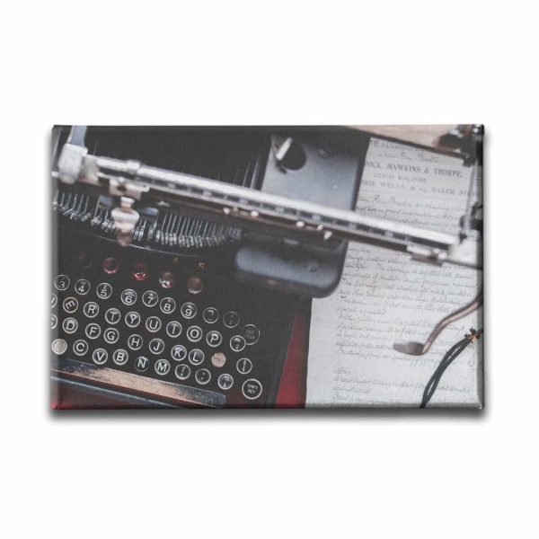 9803_1 Daktilo Canvas Tablo