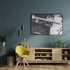 9803_2 Daktilo Canvas Tablo