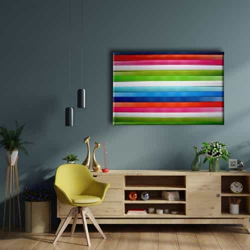 Renk Gecisi  Canvas Tablo