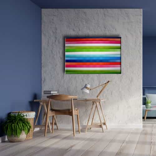Renk Gecisi  Canvas Tablo
