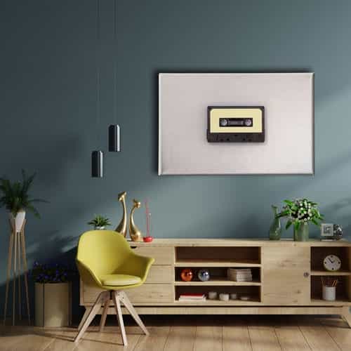 9827_2 Kaset Canvas Tablo