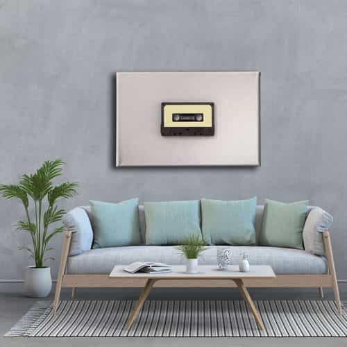 9827_3 Kaset Canvas Tablo