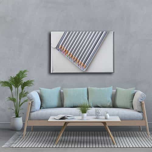 Boya Kalemleri  Canvas Tablo