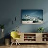 9838_2 Cam Sise Ve Gemi Canvas Tablo