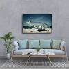 9838_3 Cam Sise Ve Gemi Canvas Tablo