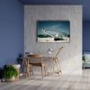 9838_5 Cam Sise Ve Gemi Canvas Tablo