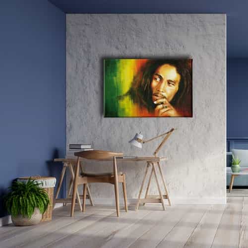 9842_5 Bob Marley Portesi Tablo
